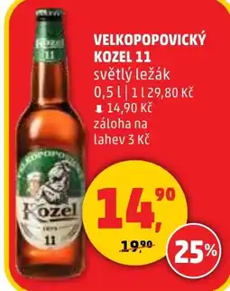 Penny Market Velkopopovický kozel 11 nabídka