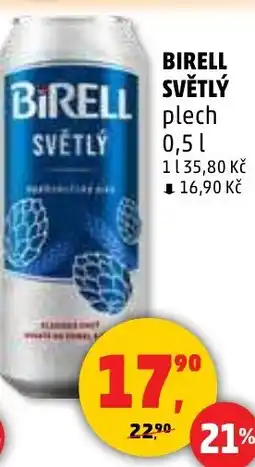 Penny Market Birell světlý nabídka
