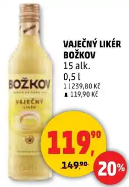 Penny Market Vaječný likér božkov nabídka