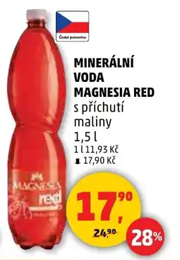 Penny Market Minerální voda magnesia red nabídka
