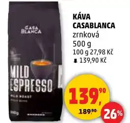 Penny Market Káva casablanca zrnková nabídka