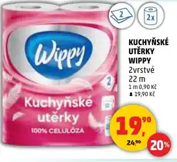 Penny Market Kuchyňské utěrky wippy nabídka