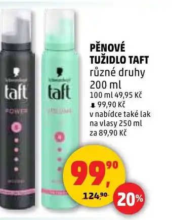 Penny Market Pěnové tužidlo taft nabídka