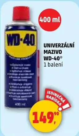 Penny Market Univerzální mazivo wd-40 nabídka