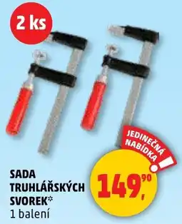 Penny Market Sada truhlářských svorek nabídka