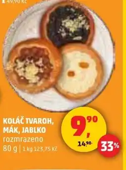 Penny Market Koláč tvaroh, mák, jablko rozmrazeno nabídka