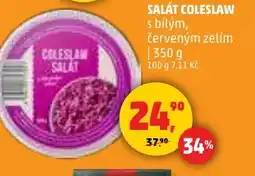 Penny Market Salát coleslaw s bílým, červeným zelím nabídka