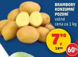 Penny Market Brambory konzumní pozdní nabídka