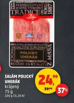 Penny Market Salám polický uherák krájený nabídka