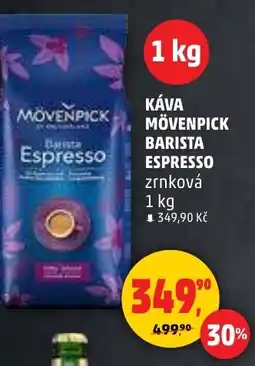 Penny Market Káva mövenpick barista espresso zrnková nabídka