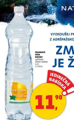 Penny Market Pramenitá voda natura nabídka