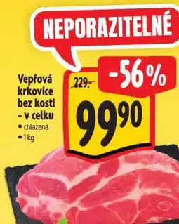 Albert Vepřová krkovice bez kosti - v celku nabídka