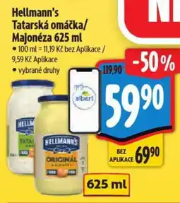 Albert Hellmann's Tatarská omáčka/ Majonéza nabídka