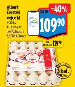 Albert Albert Čerstvá vejce M nabídka