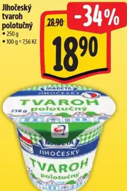 Albert MADETA Jihočeský tvaroh polotučný nabídka