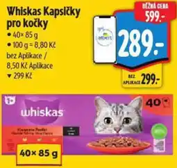 Albert Whiskas Kapsičky pro kočky nabídka