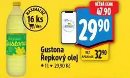 Albert Gustona Řepkový olej nabídka