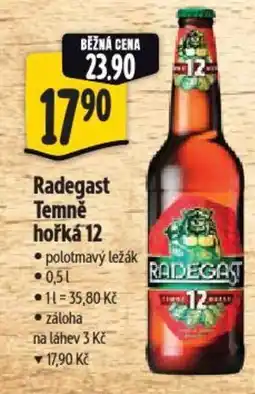 Albert Radegast Temně hořká 12 nabídka