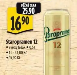 Albert Staropramen 12 nabídka