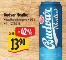 Albert Budvar Nealko nabídka