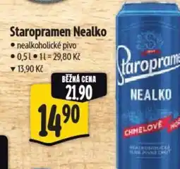 Albert Staropramen Nealko nabídka
