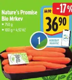 Albert Nature's Promise Bio Mrkev nabídka
