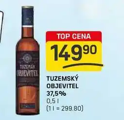 Flop TUZEMSKÝ OBJEVITEL 37,5% 0,5l nabídka