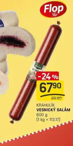 Flop VESNICKÝ SALÁM 600 g nabídka