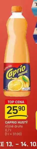 Flop CaprioHust 700ml, vybrané druhy nabídka