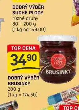 Flop DOBRÝ VÝBĚR BRUSINKY 200 g nabídka