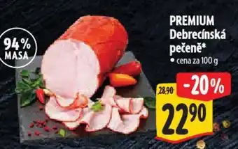 Albert PREMIUM Debrecínská pečeně nabídka