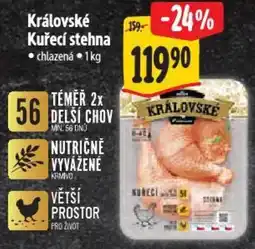 Albert Královské Kuřecí stehna nabídka