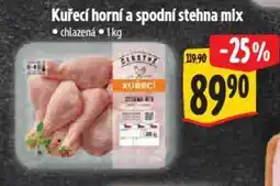 Albert Kuřecí horní a spodní stehna mix nabídka