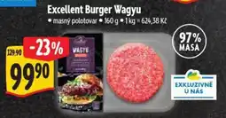 Albert Excellent Burger Wagyu nabídka