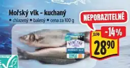 Albert Mořský vlk - kuchaný nabídka