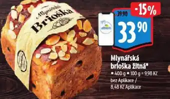 Albert Mlynářská brioška žitná nabídka