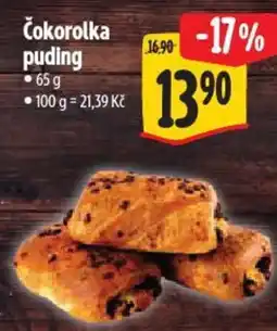 Albert Čokorolka puding nabídka