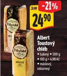 Albert Albert Toustový chléb nabídka