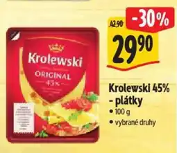 Albert Krolewski 45% - plátky nabídka