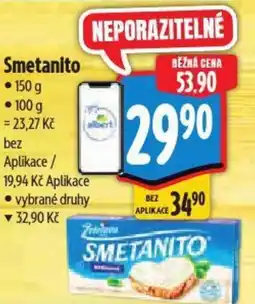 Albert Smetanito nabídka