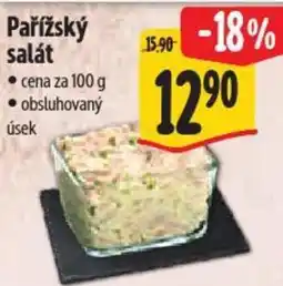 Albert Pařížský salát nabídka