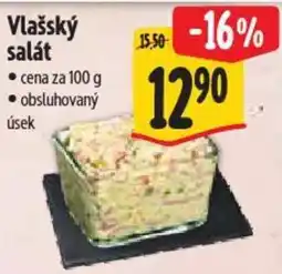 Albert Vlašský salát nabídka