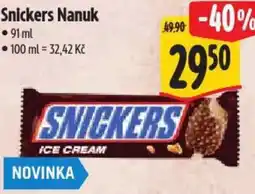 Albert Snickers Nanuk nabídka