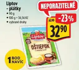 Albert Liptov - plátky nabídka