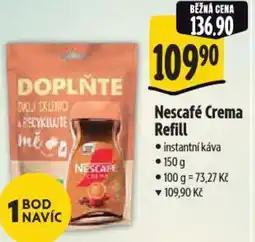 Albert Nescafé Crema Refill nabídka