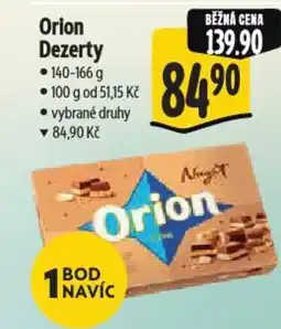 Albert Orion Dezerty nabídka