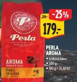 Albert Perla aroma zrnková káva nabídka