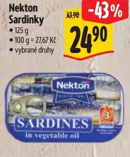 Albert Nekton Sardinky nabídka