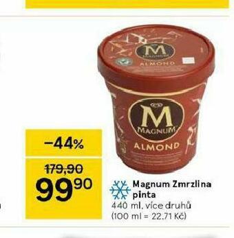 Tesco Magnum zmrzlina pinta nabídka