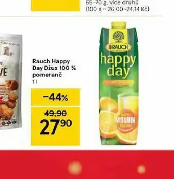 Rauch happy day džus 100% pomeranč